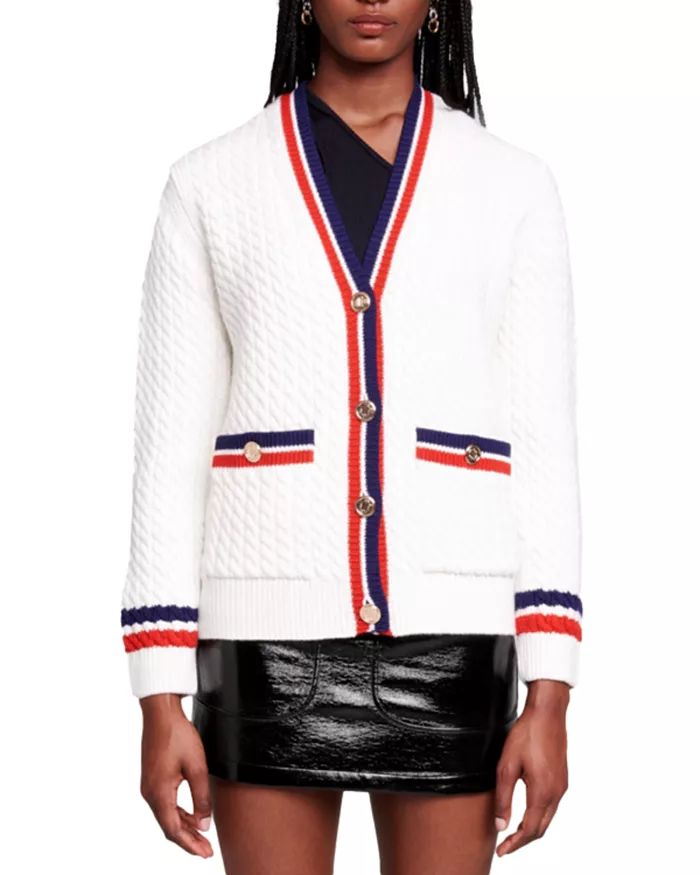 Medhi Cable Knit Cardigan Sweater | Bloomingdale's (US)