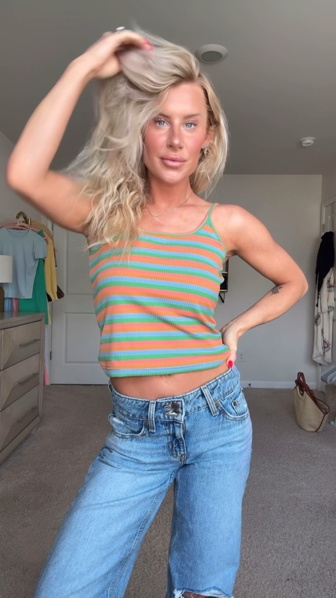 Summer and spring tops under $20 and low rise Levi jeans 💕

#LTKFestival #LTKgrwm #LTKSeasonal