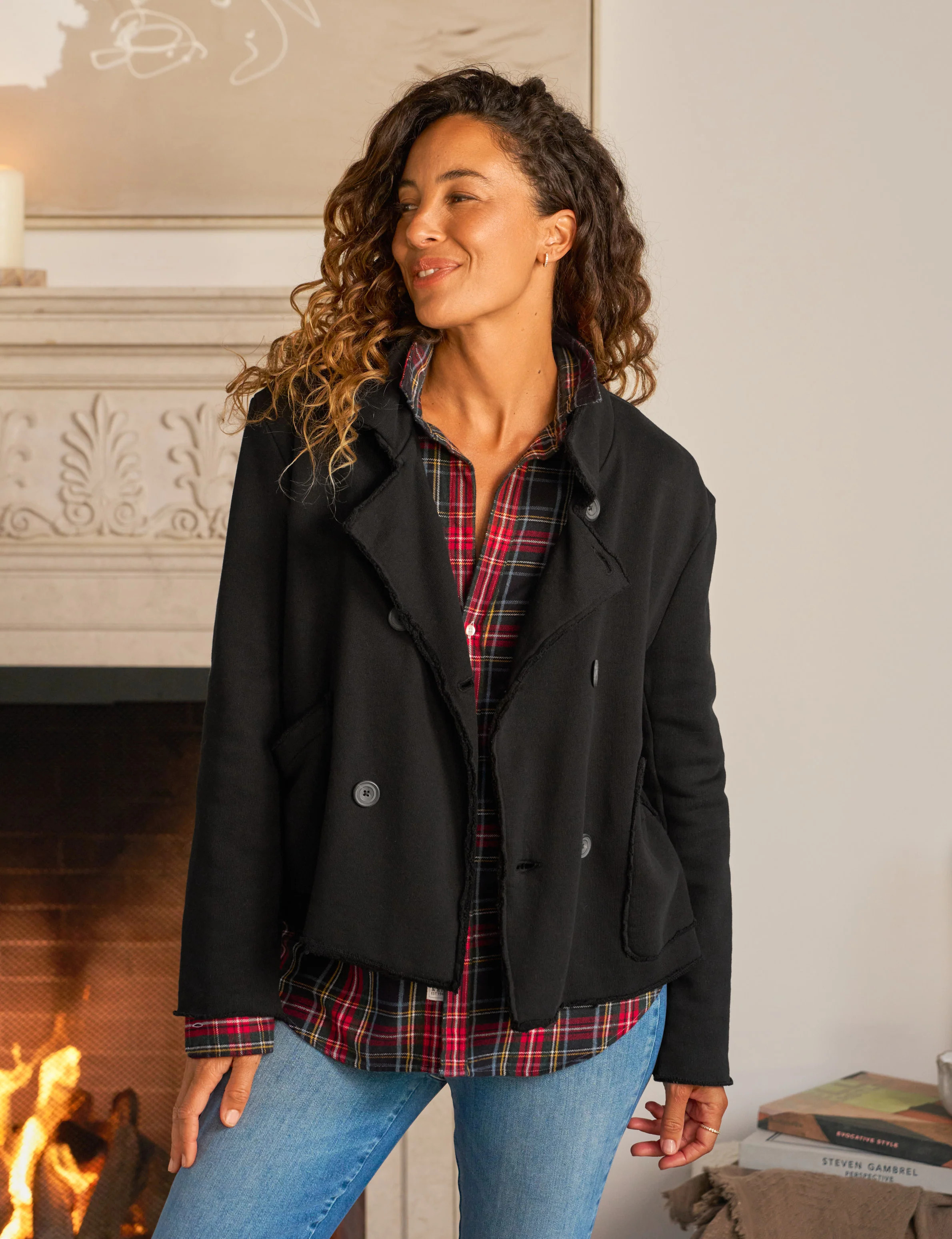 MINI BELFAST Black, Triple Fleece | Frank & Eileen