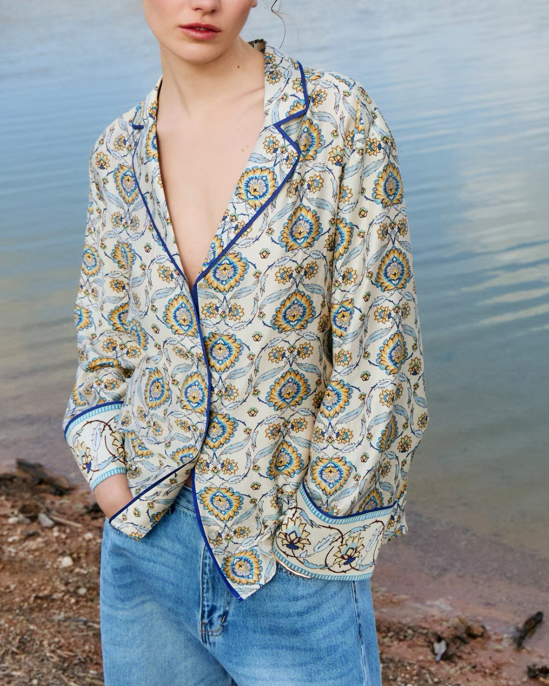 Patterned shirt and shorts matching set 

#LTKSeasonal