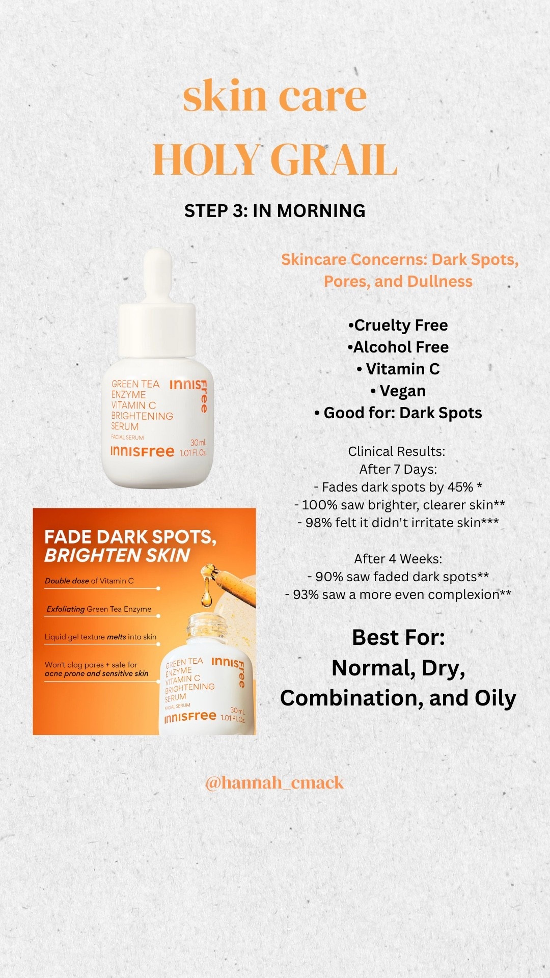 My ALL TIME FAVORITE!! Makes my skin feel so soft and refreshing 🧡

#LTKFindsUnder50 #LTKU #LTKBeauty