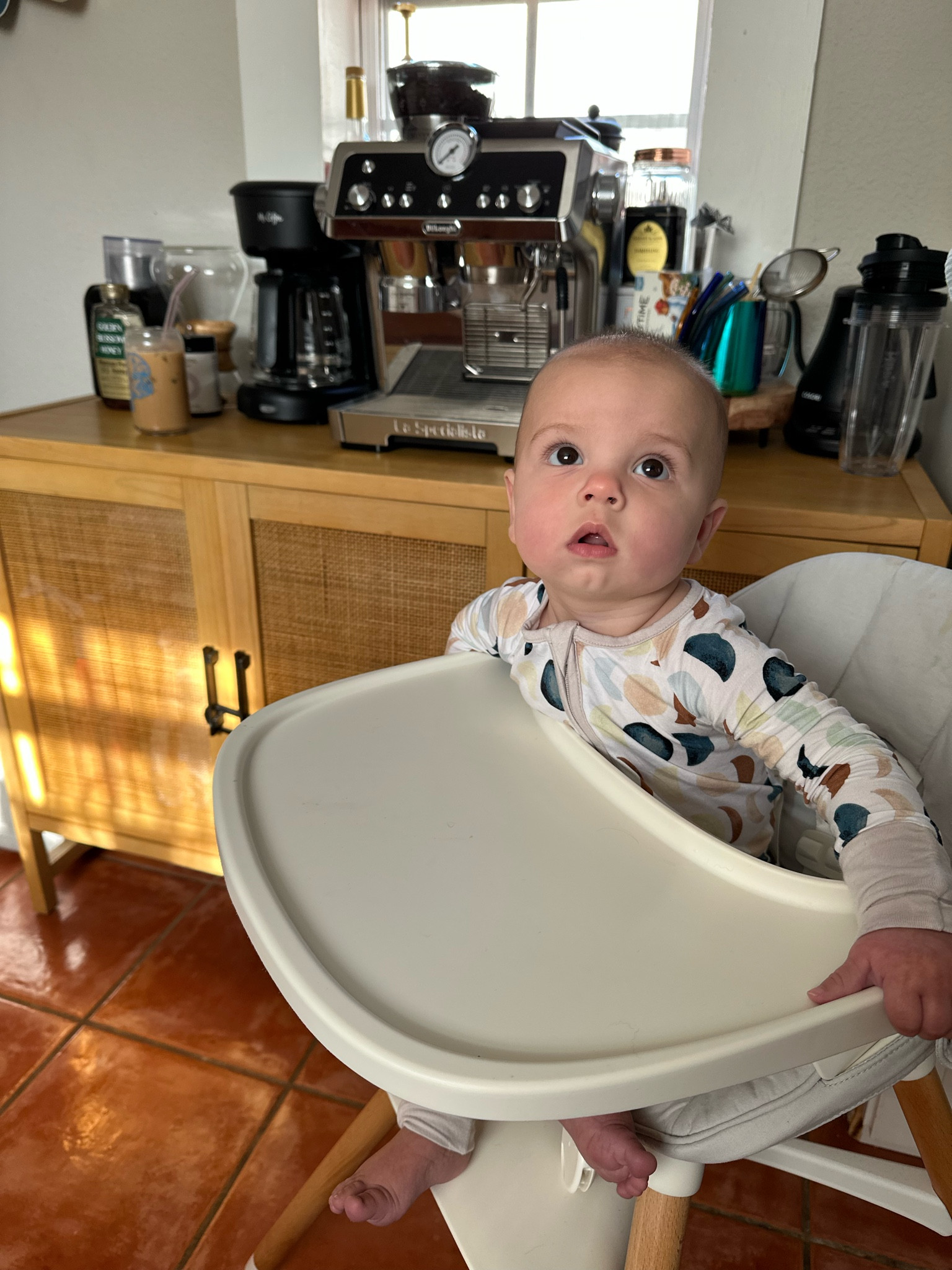 Meal time! #lalo #baby #babyledweaning #highchair #blw