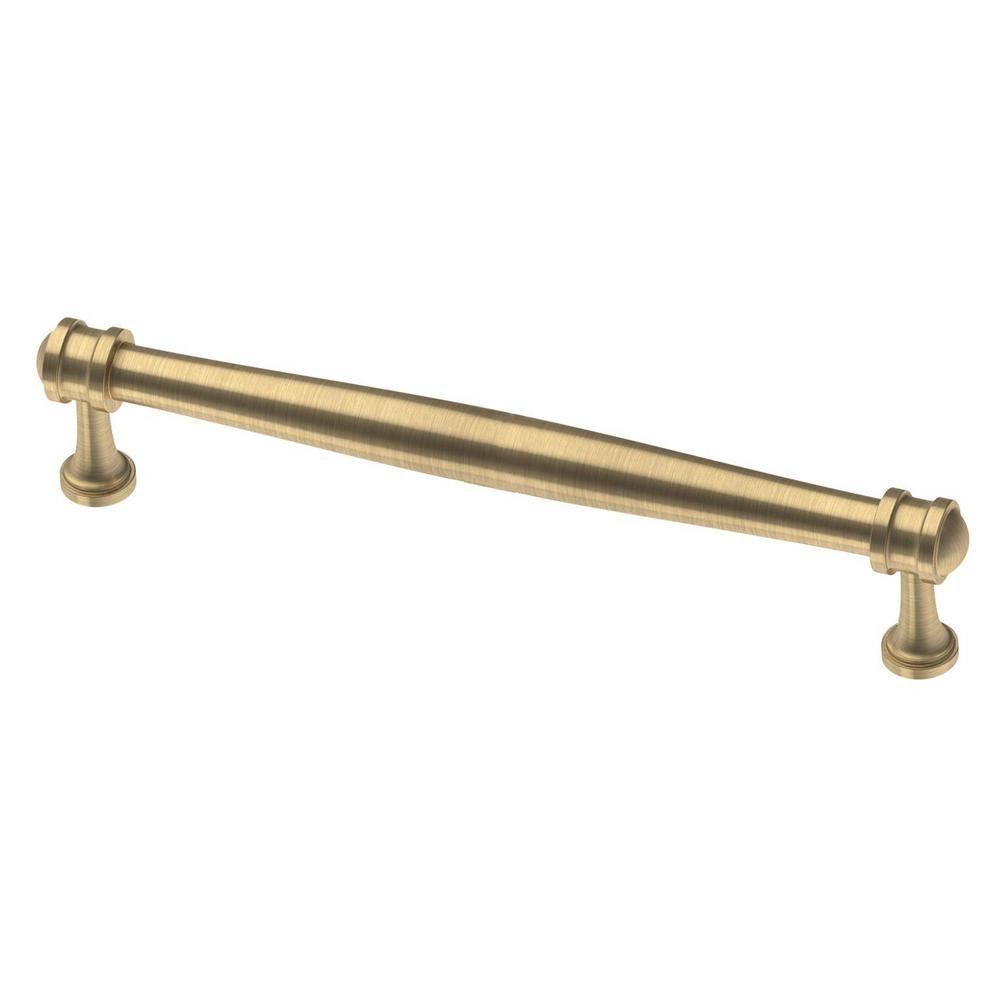 Liberty Charmaine 6-5/16 in. (160mm) Center-to-Center Champagne Bronze Cabinet Pull (10-Pack) | The Home Depot