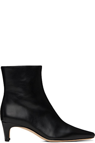 Black Wally Ankle Boots | SSENSE