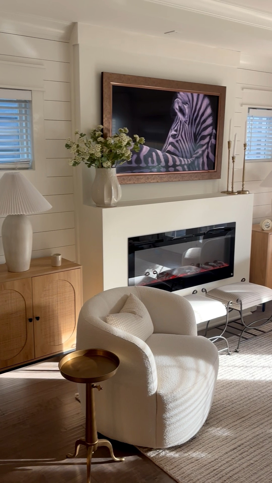 Just took my holiday decor down & living room is feeling extra fresh! 🤍🤌🏼 Picked up these new ottomans + stems from Target today! Such good finds! Love these so much to transition to spring! 🫶🏼 



#LTKHome #LTKFindsUnder100