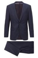 Packable extra-slim-fit suit in performance-stretch cloth | Hugo Boss (UK)