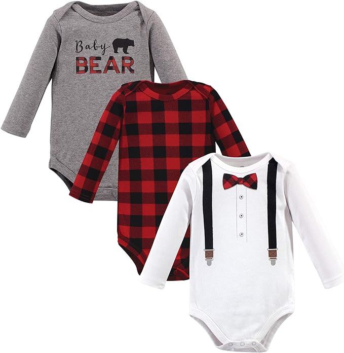 Little Treasure Unisex Baby Cotton Bodysuits | Amazon (US)