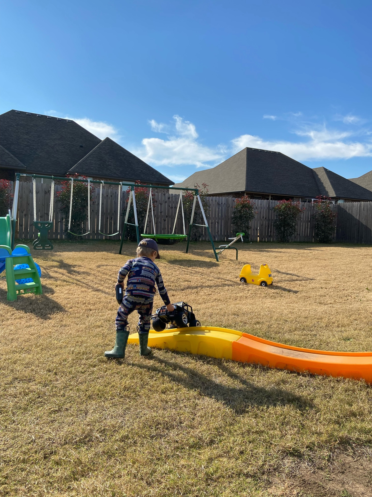 Kids metal swing set. For ages 2-6. A great set without upkeep! 

#LTKkids #LTKhome #LTKfamily