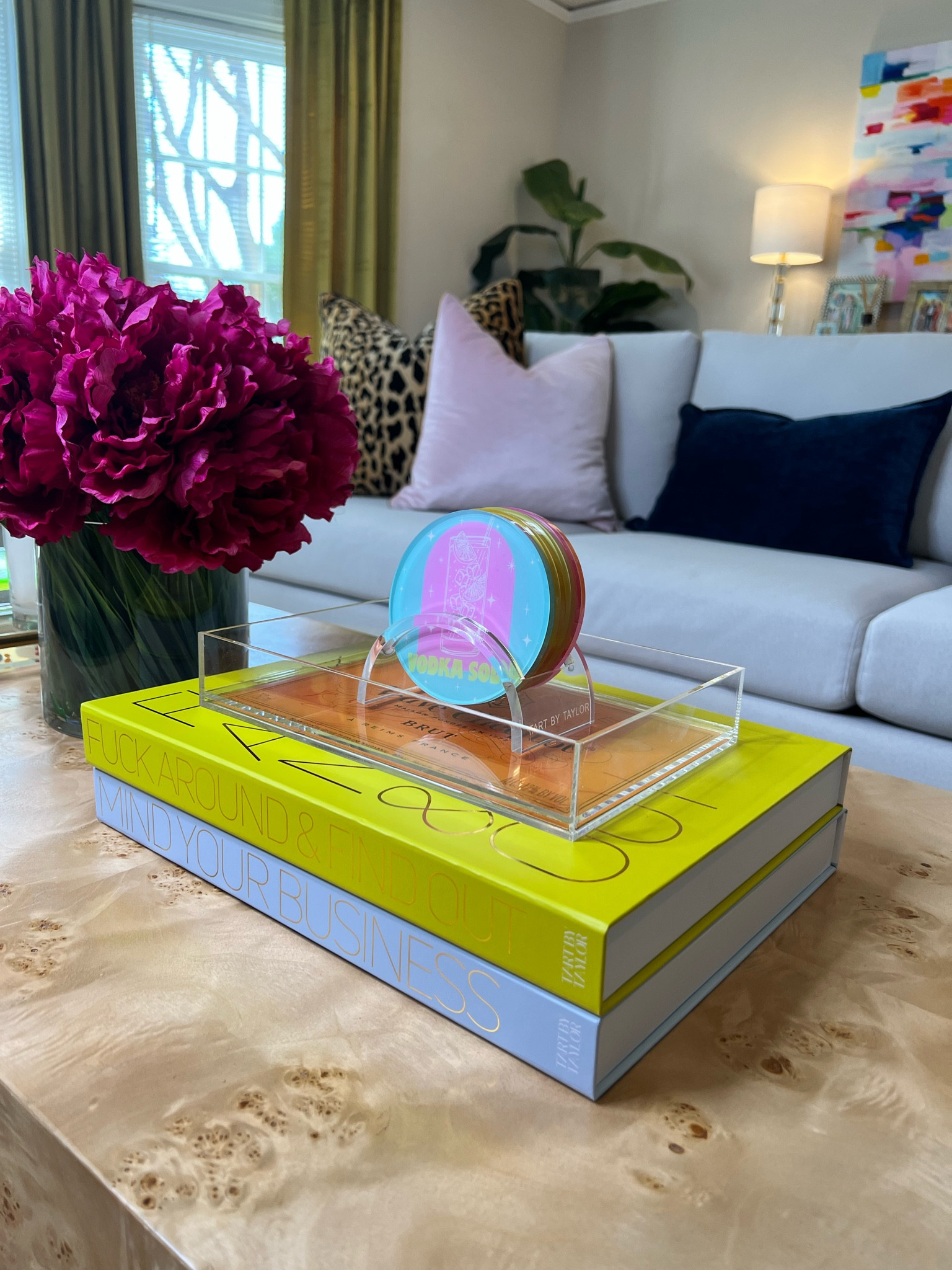 Tart by Taylor bottoms up coaster set and bossy book boxes! So cute with the pop the bubbly small tray 

#LTKstyletip #LTKhome #LTKunder100
