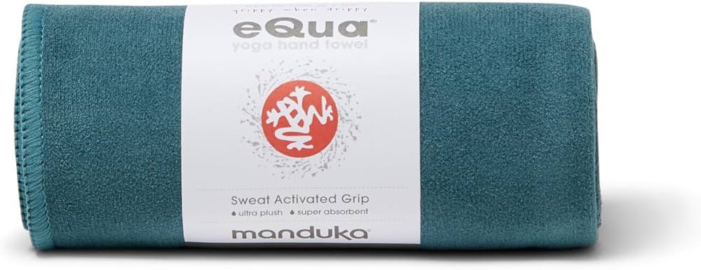 Manduka eQua Yoga Towel, Absorbent, Quick Drying, Non-Slip for Yoga, Gym, Pilates, Outdoor Fitnes... | Amazon (US)