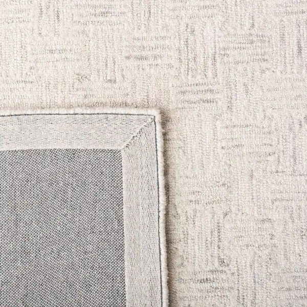 SAFAVIEH Handmade Micro-Loop Courteney Transitional Wool Rug - 11' x 15' - Light Grey/Ivory | Bed Bath & Beyond