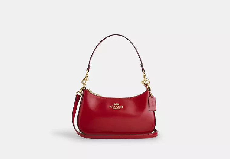 Coach Outlet Teri Shoulder Bag - Red, Size: Medium | Coach Outlet US