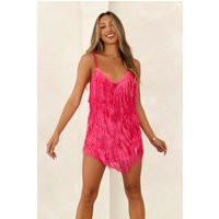 HELLO MOLLY Music Festival Sequin Mini Dress Pink | Hello Molly (US)