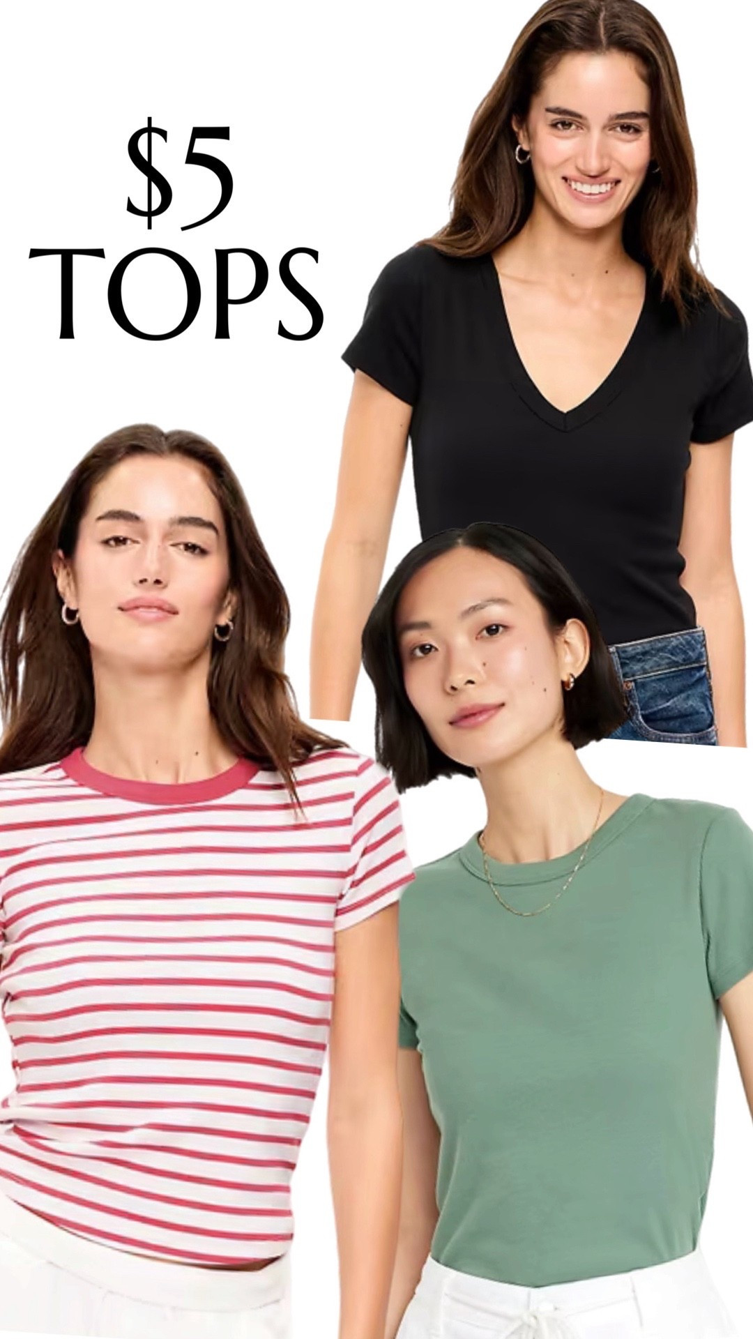 $5 Tops 🖤 

#LTKgrwm #LTKSaleAlert #LTKootd