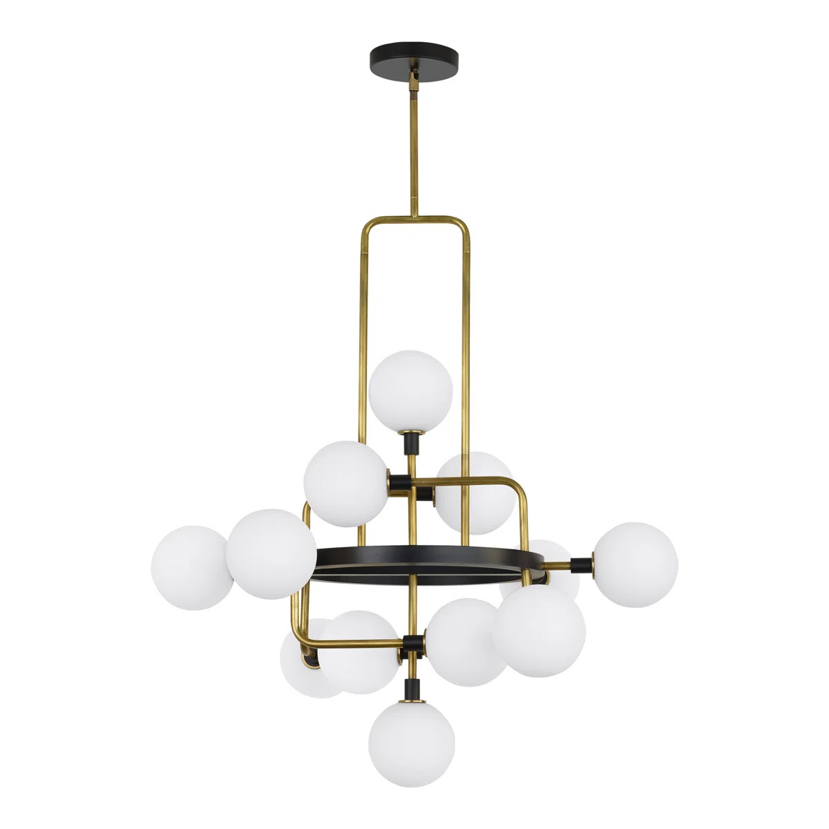 Viaggio 12 - Light Dimmable Geometric Chandelier | Wayfair North America
