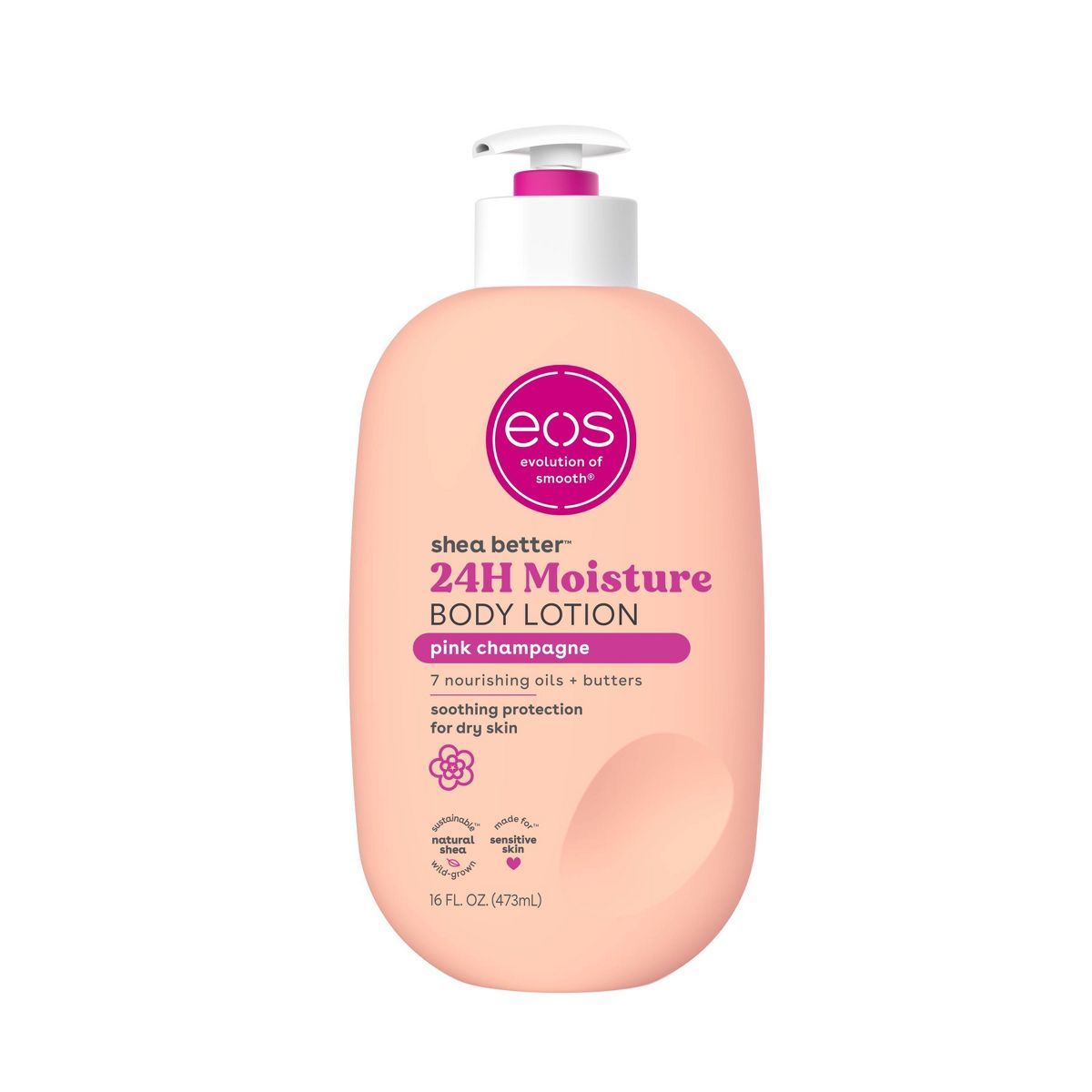 eos Champagne Body Lotion - Pink - 16oz | Target