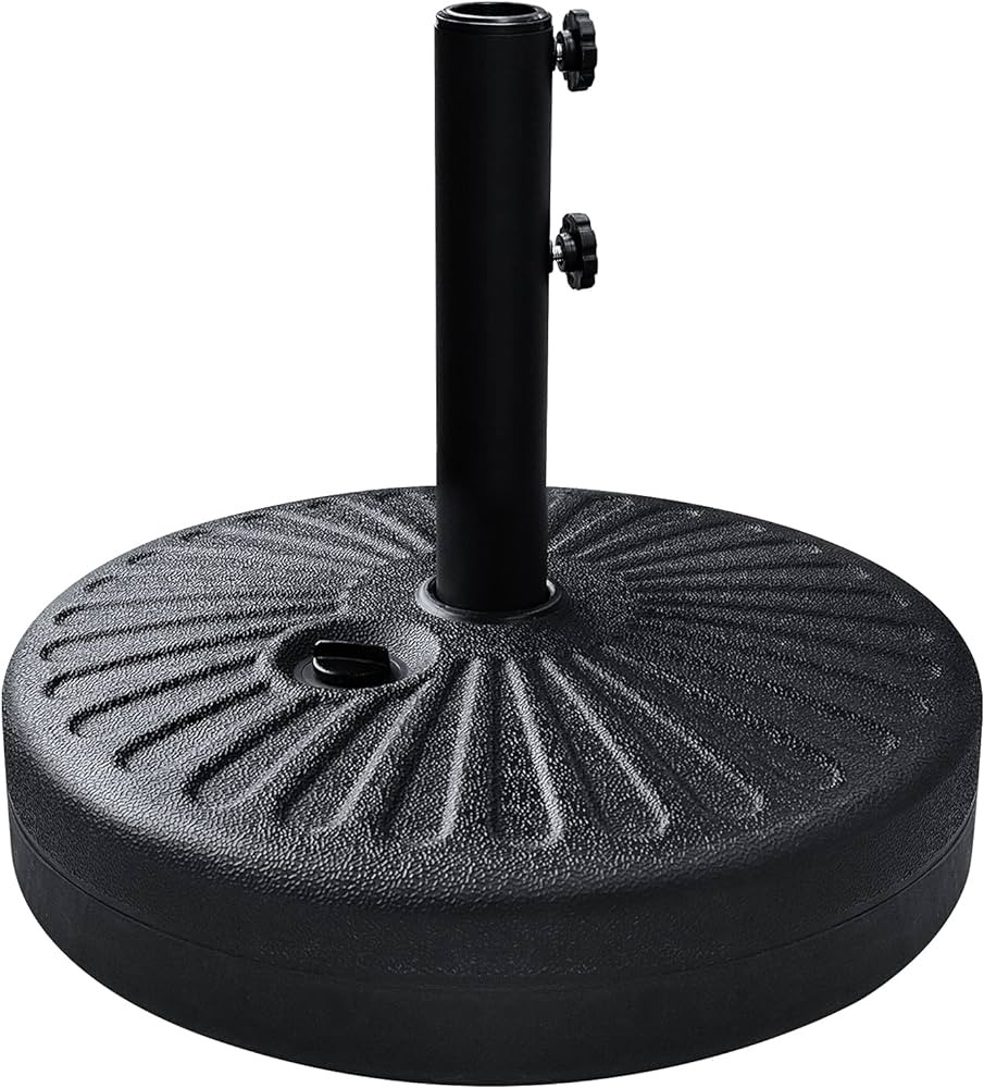 EliteShade Umbrella Base Water Filled Stand Market Patio Outdoor Heavy Duty Umbrella Holder(Black... | Amazon (US)