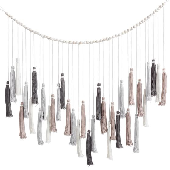 Oversized Tassel Garland | Pottery Barn Teen