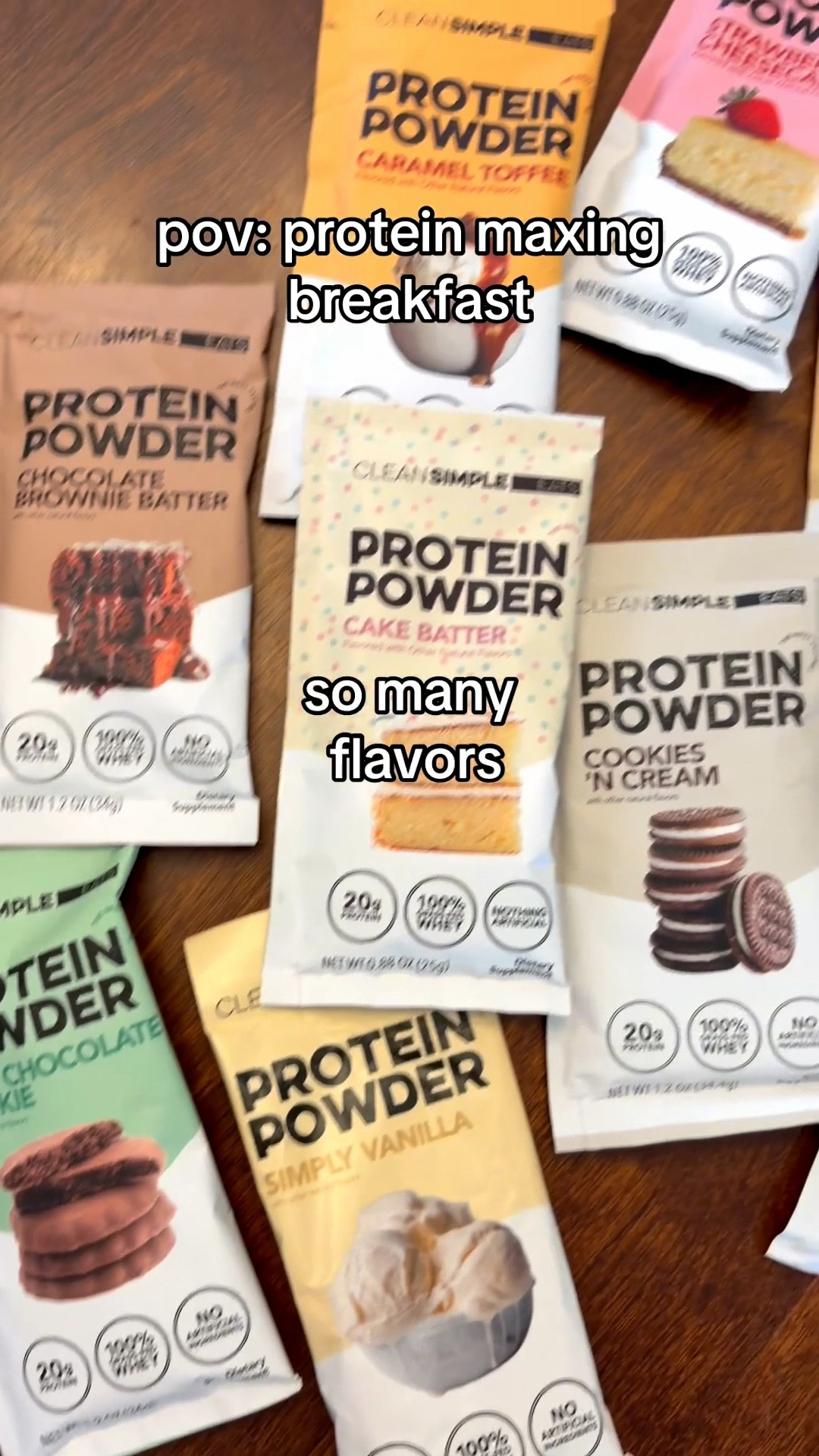 Protein max with a great tasting clean protein. You're getting 10 deliscious flavors in this multi-pack. Hit your macros easily and maxx that protein intake 

#LTKselfcare #LTKfitnessgoals #LTKfoodie