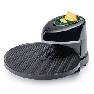 GameDay Pizzazz Plus Rotating Pizza Oven Green/Yellow | The Home Depot