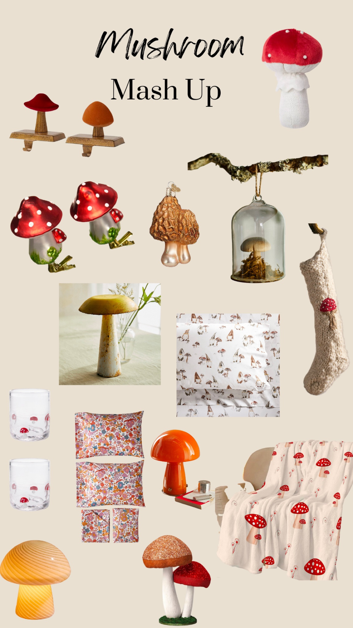 I love using organic decor like mushrooms, esp for the holidays! 

#LTKGiftGuide #LTKHoliday #LTKSeasonal