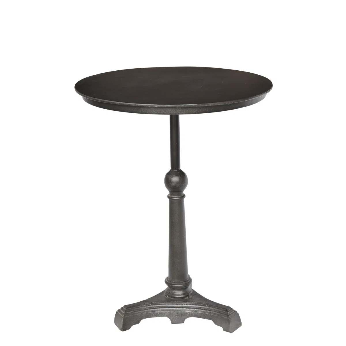Round Metal Outdoor Bistro Table , 24'' in. W 24'' in. D | Wayfair North America