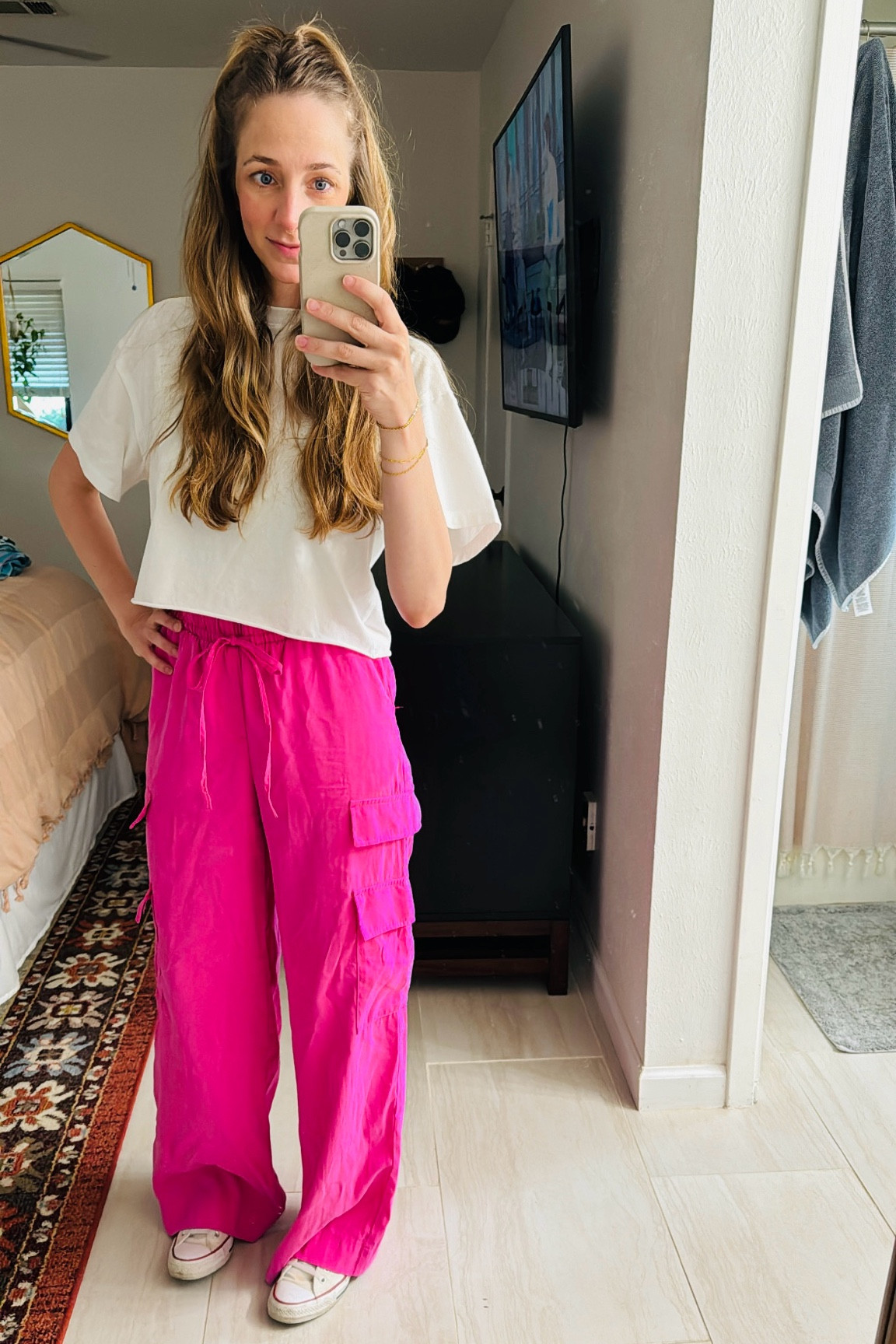 I’m not a pink girl, but these pants are my new fav 💓
Not part of Target Circle Week deals, but worth every $$. They come in black also.

#LTKstyletip #LTKxTarget #LTKfindsunder50