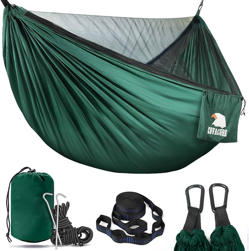 Covacure Camping Hammock - Lightweight Double Hammock, Hold Up to 772lbs, Portable Hammocks for I... | Amazon (US)