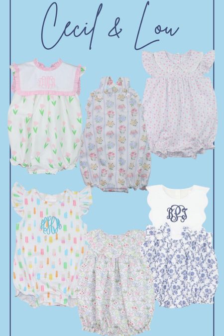 Spring & summer bubbles from Cecil & Lou

Classic children's clothing 
Smocked clothing 
Baby girl 

#LTKkids #LTKfamily #LTKbaby