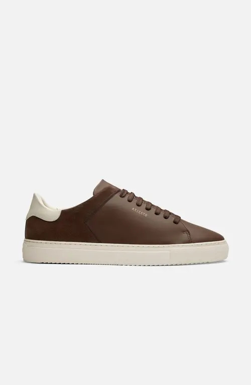 Axel Arigato Clean 90 Split Sneaker in Brown/off White at Nordstrom | Nordstrom