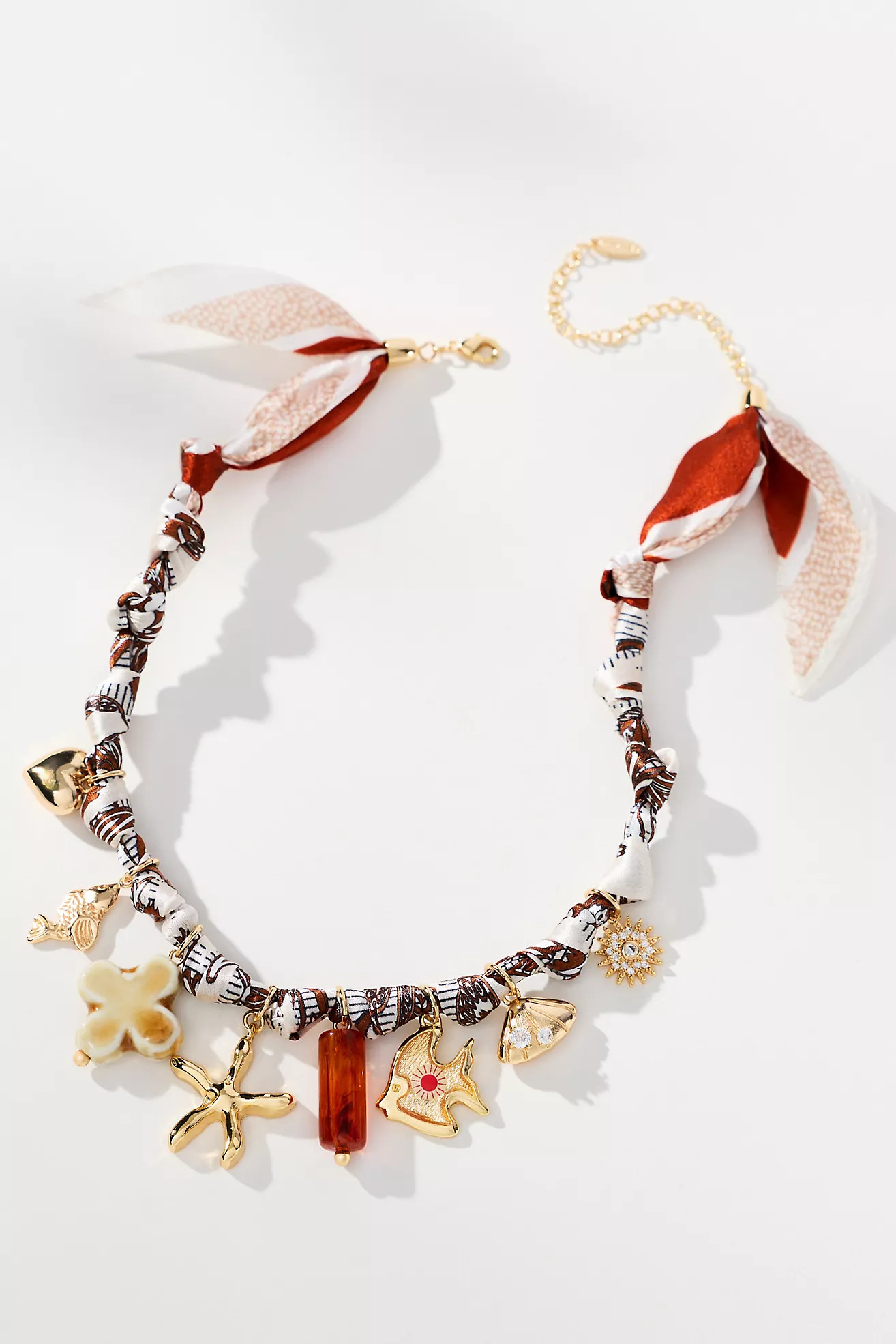 Charmed Scarf Necklace | Anthropologie (US)