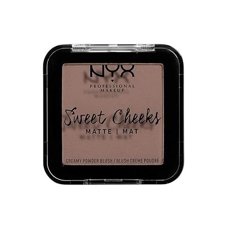NYX PROFESSIONAL MAKEUP Sweet Cheeks Creamy Powder Blush Matte, So Taupe | Amazon (US)