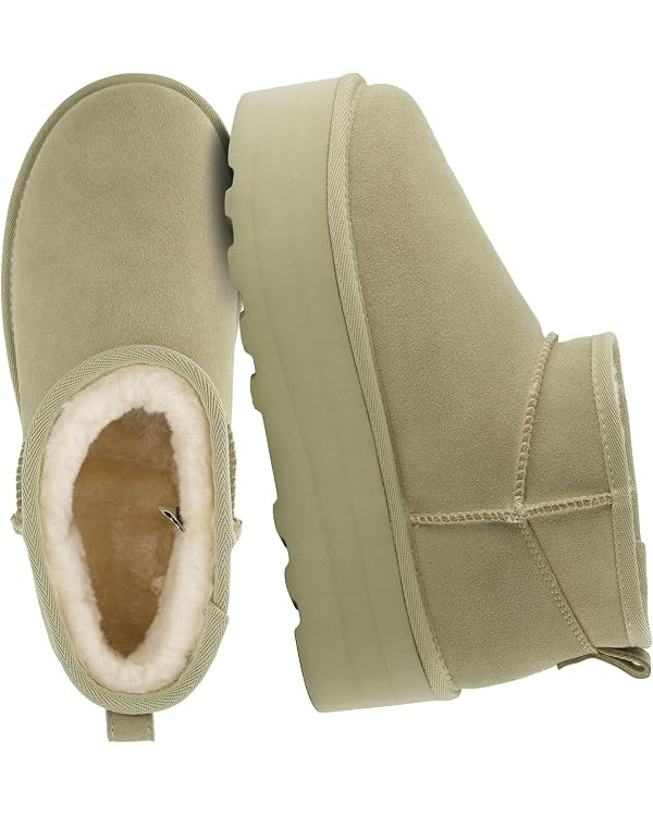 CUSHIONAIRE womens Hippy Platform Ankle Boots | Amazon (US)