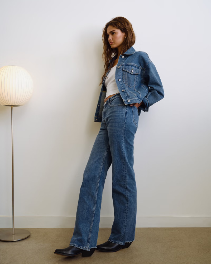High Rise 90s Relaxed Jean | Abercrombie & Fitch (US)