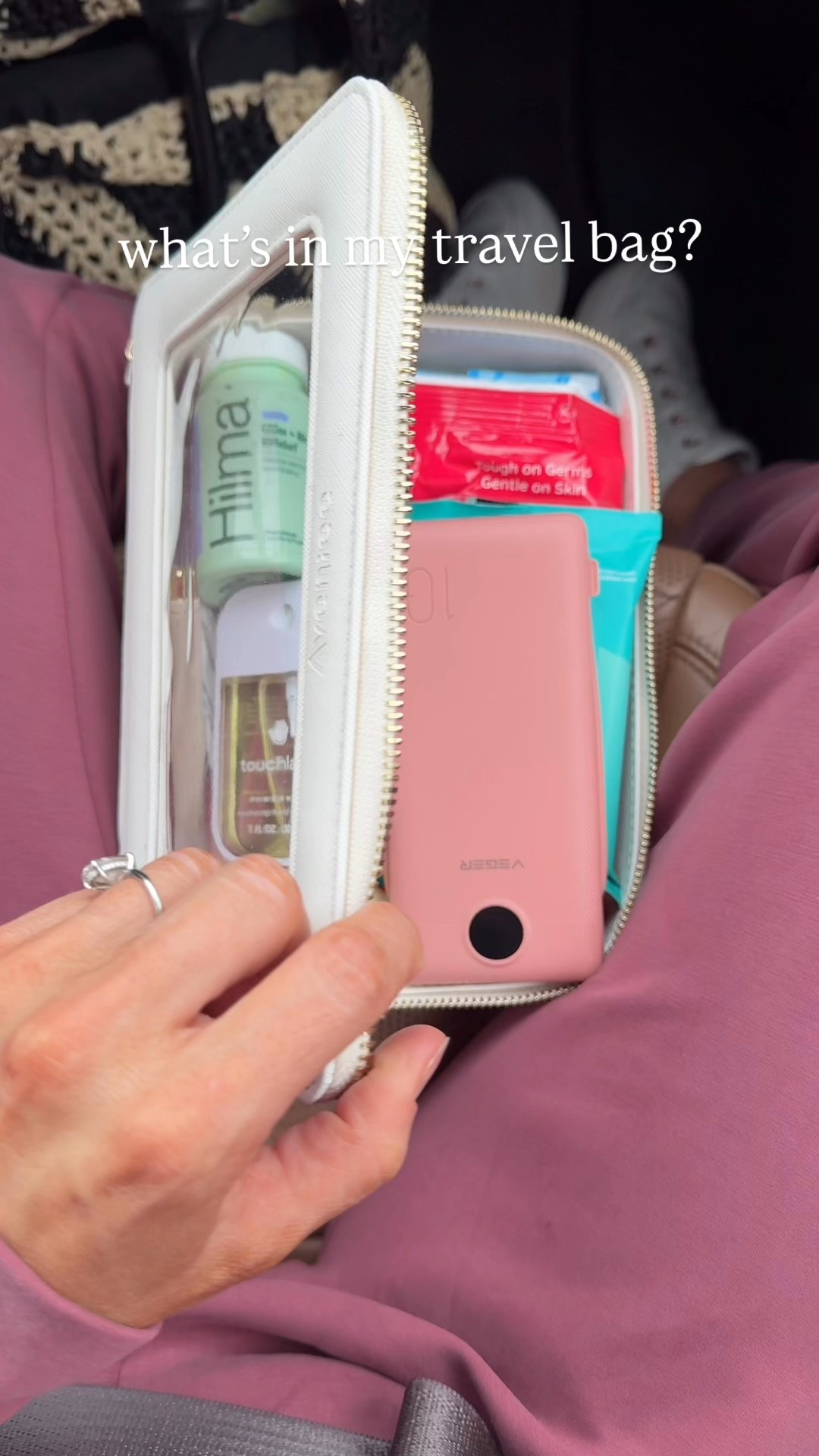 What’s in my road trip bag for easy access to must-haves! 

#LTKTravel #LTKFindsUnder50 #LTKBeauty