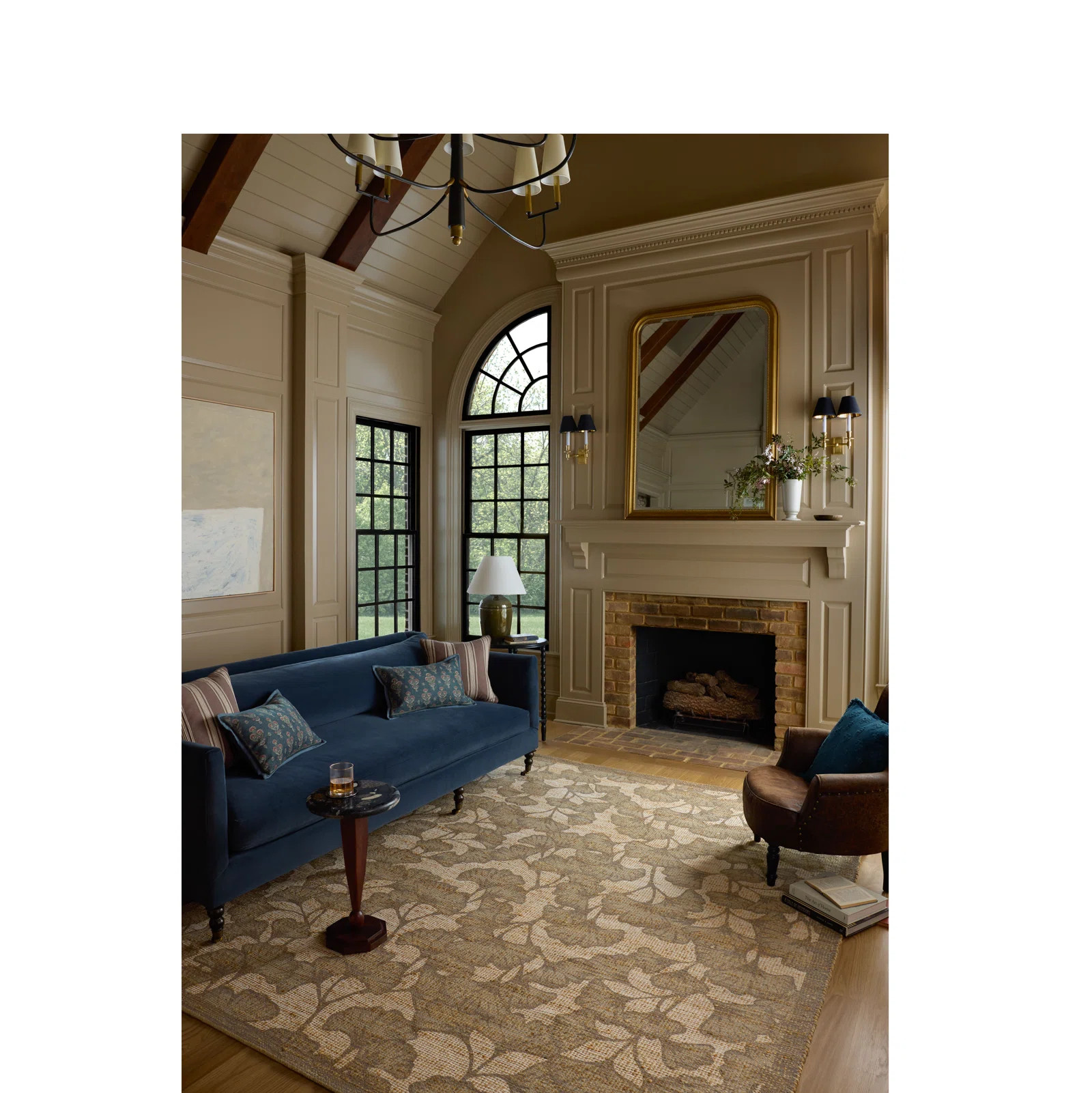 Chris Loves Julia x Loloi Rue Olive / Sage Area Rug | Wayfair North America