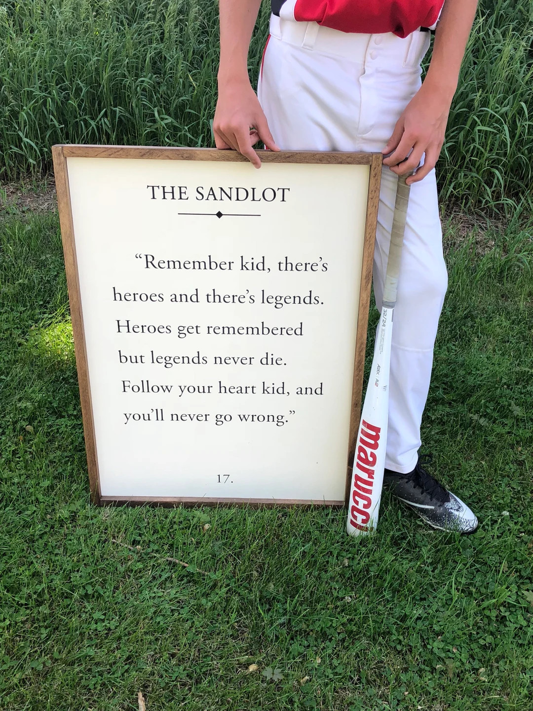 The Sandlot 18x24 wood Sign Farmhouse Handpainted Rustic MORE SIZES & COLORS - Etsy | Etsy (US)