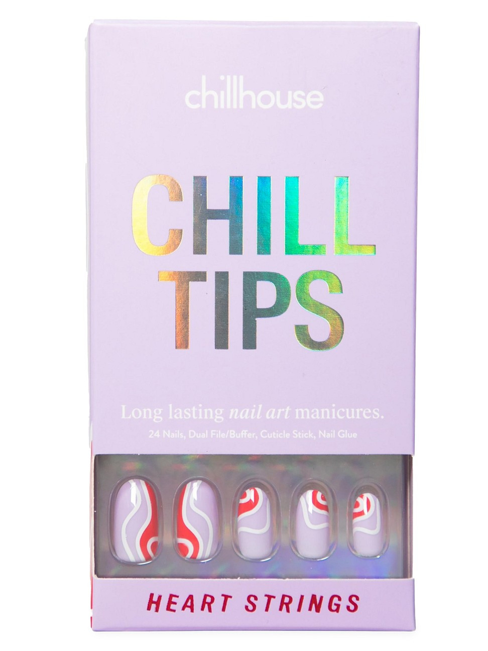 Women's Chill Tips Heart Strings Press-On Nails | Saks Fifth Avenue