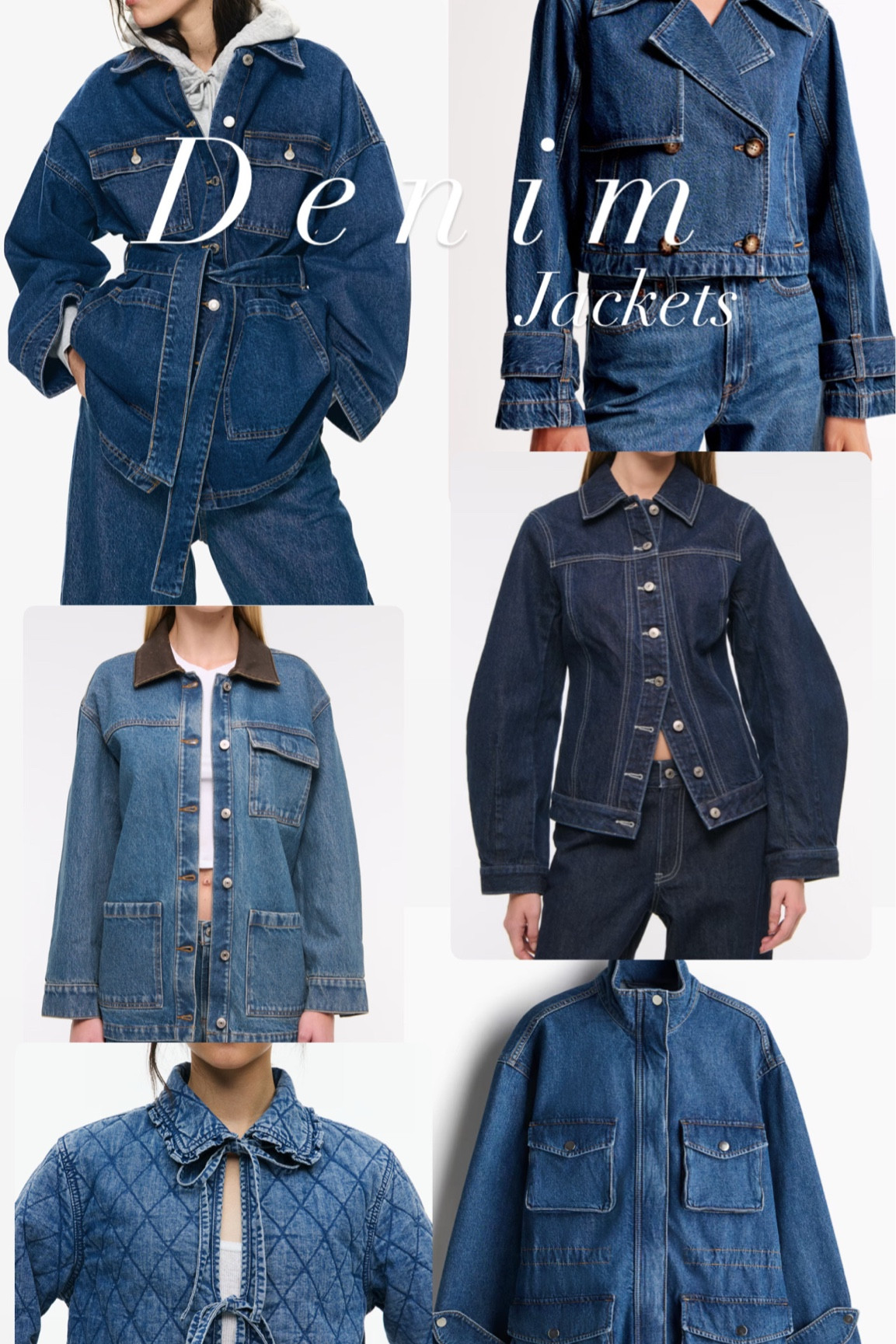 #denimjackets 

#LTKSeasonal #LTKstyletip #LTKfindsunder50