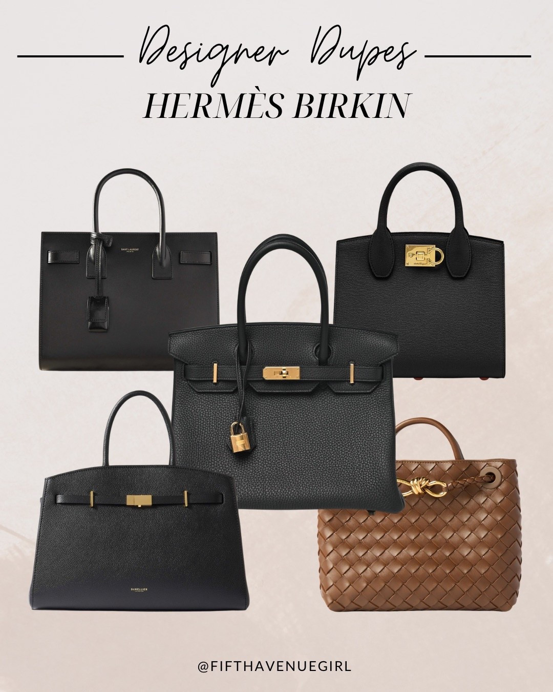 Dreaming of the Hermès Birkin? These 4 bags offer the same timeless look, but come at a fraction of the cost! 🤩