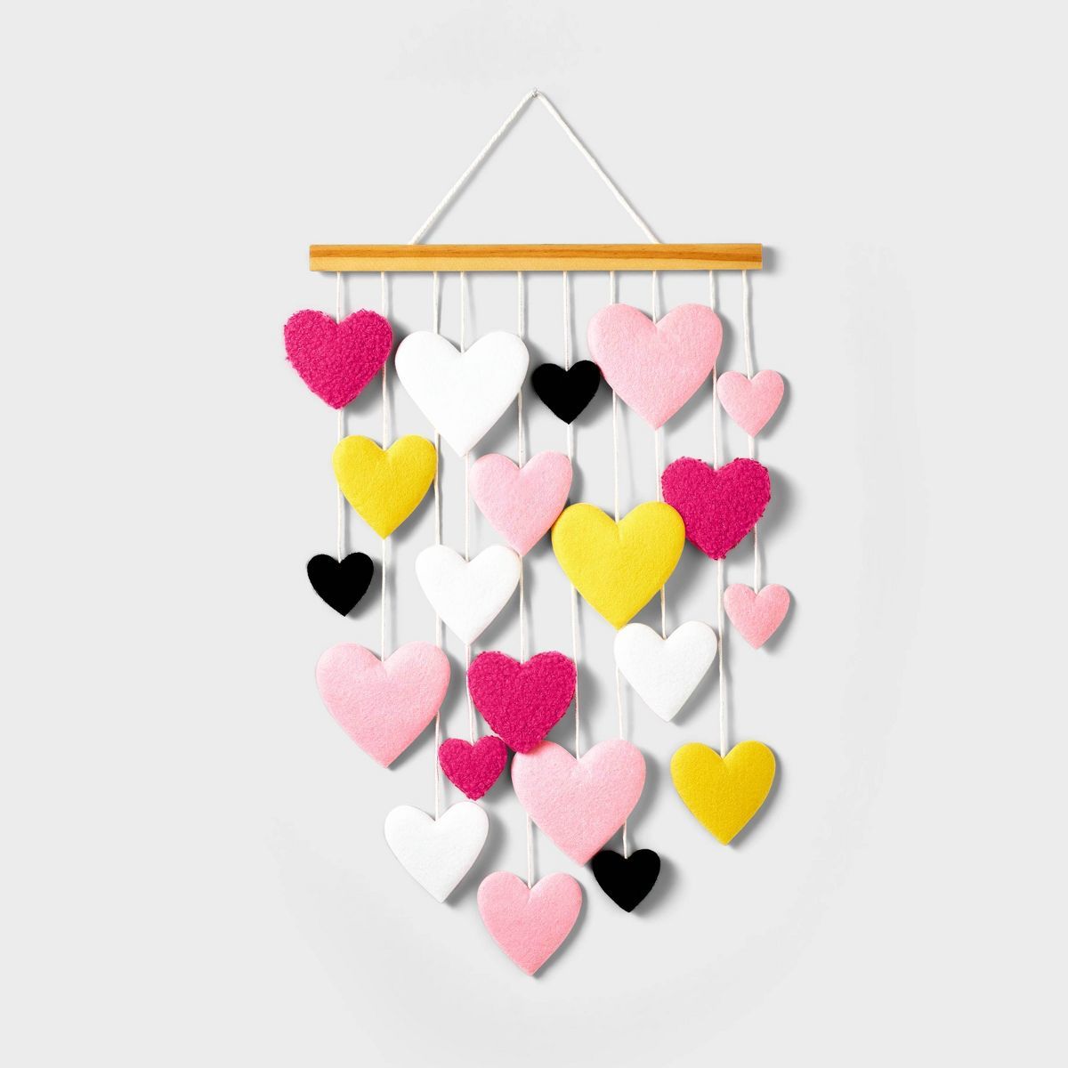 Valentine's Felt Vertical Heart Wall Art - Spritz™ | Target
