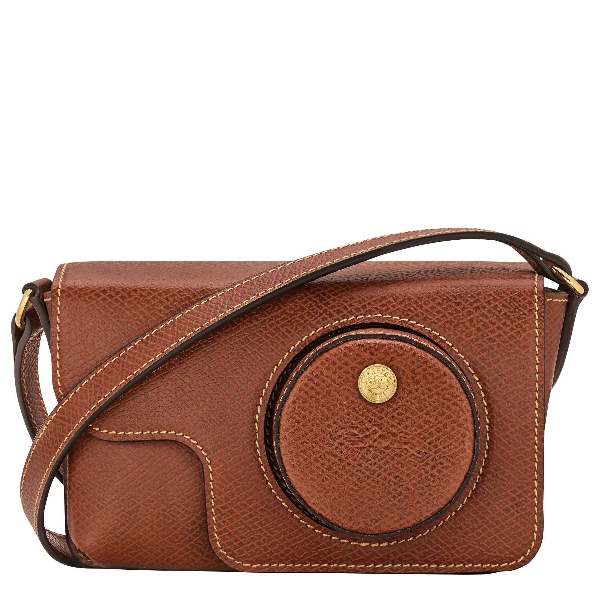 \u00c9pure XS Camera bag Brown - Leather | Longchamp US | Longchamp
