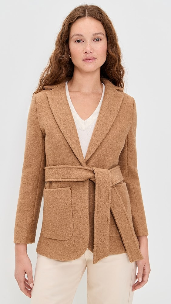 Boiled Wool Blazer | Shopbop