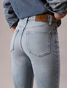 High Rise Straight Jeans | Calvin Klein | Calvin Klein (US)