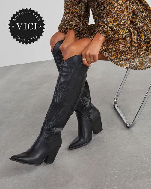 PREORDER - Stylist Boot - Black | VICI Collection
