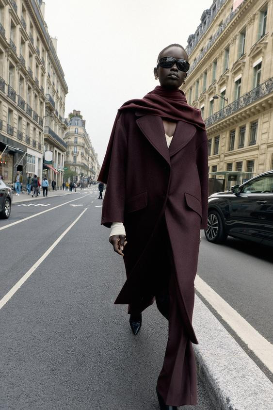 OVERSIZED LONG COAT | Zara DE