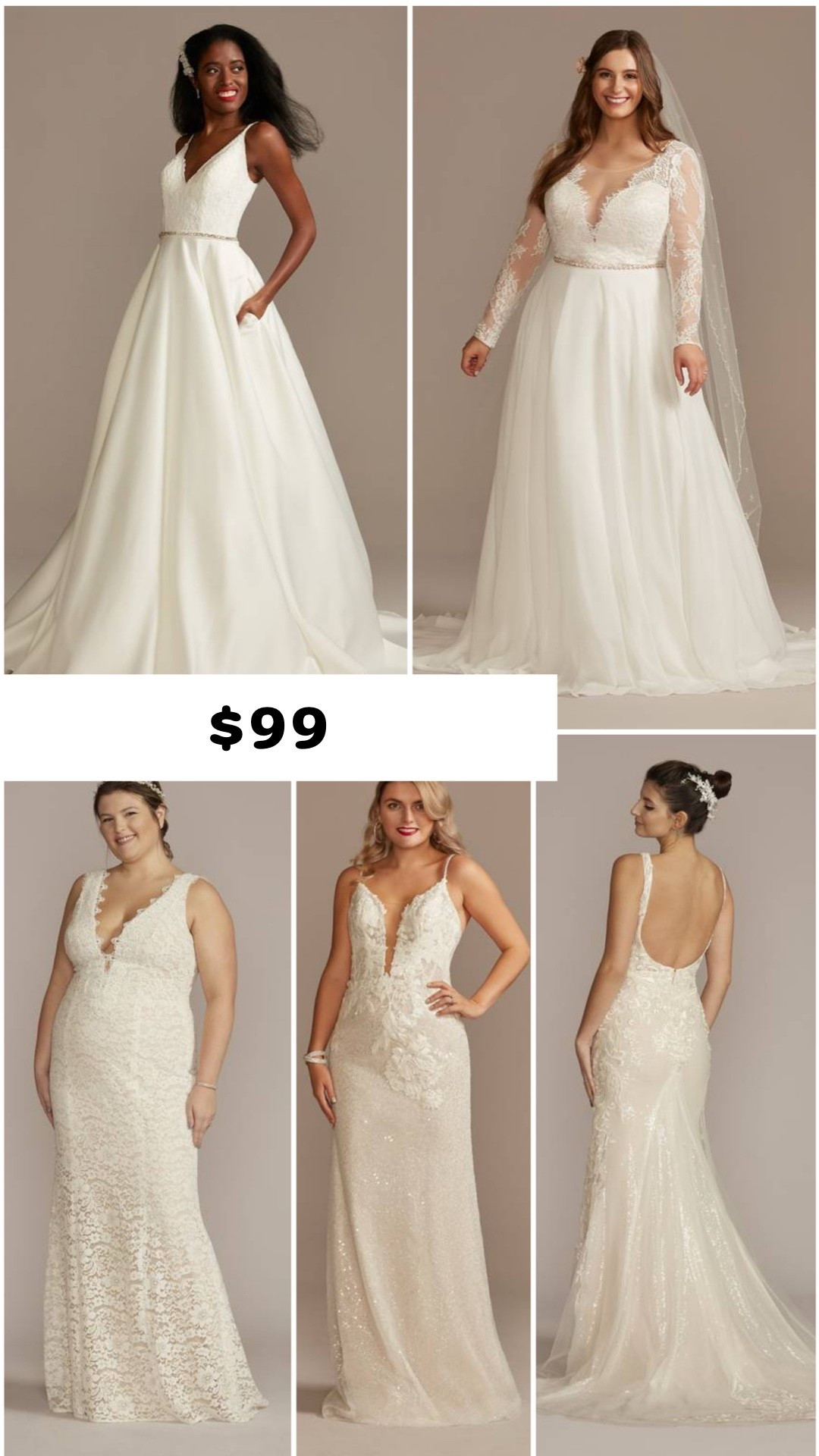 $99 Dress Event is on NOW at David’s Bridal for a limited time! Sizes may be limited. 

Plus size fashion, reception dresses, bride wedding dresses, courthouse elopement dresses, long white dresses, minimalist wedding dresses, second look dresses, or micro wedding dresses.

#LTKWedding #LTKSeasonal #LTKPlusSize