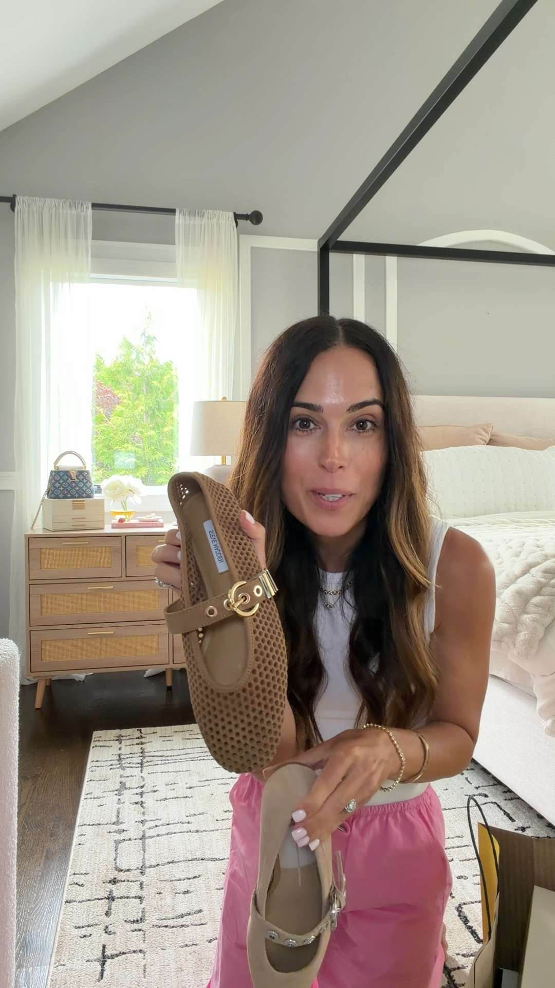 These Steve Madden flats are so comfortable and lightweight AND soft.. probably the best shoes in the sale 🤭
Also love these Dolce Vita flats in the neutral color!! 

 #LTKSeasonal #LTKOver40 #LTKSaleAlert