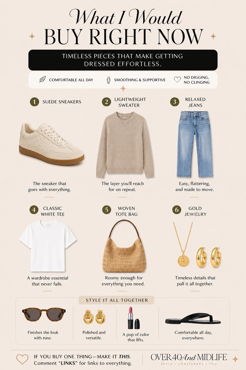 ✨Tap the bell, save and ❤️ for over 40 fashion, midlife style, midsize fashion and luxury looks for less. 

What is actually worth buying right now


👑"Helping you look good, feel good!" - Lindsey Denver


Spring looks, Midlife style for real women who want to feel confident again. Over 40 fashion and over 50 style that works with changing bodies, perimenopause shifts, and real life. Think midsize fashion, Gen X style and up, body confidence, and mom outfits that feel polished, comfortable, and elevated...because style over 45 and over 50 should feel effortless, not stressful.

#LTKOver40 #LTKMidsize #LTKPlusSize

Comment SHOP below to receive a DM with the link to this post on my LTK ⬇ https://liketk.it/6dGwP