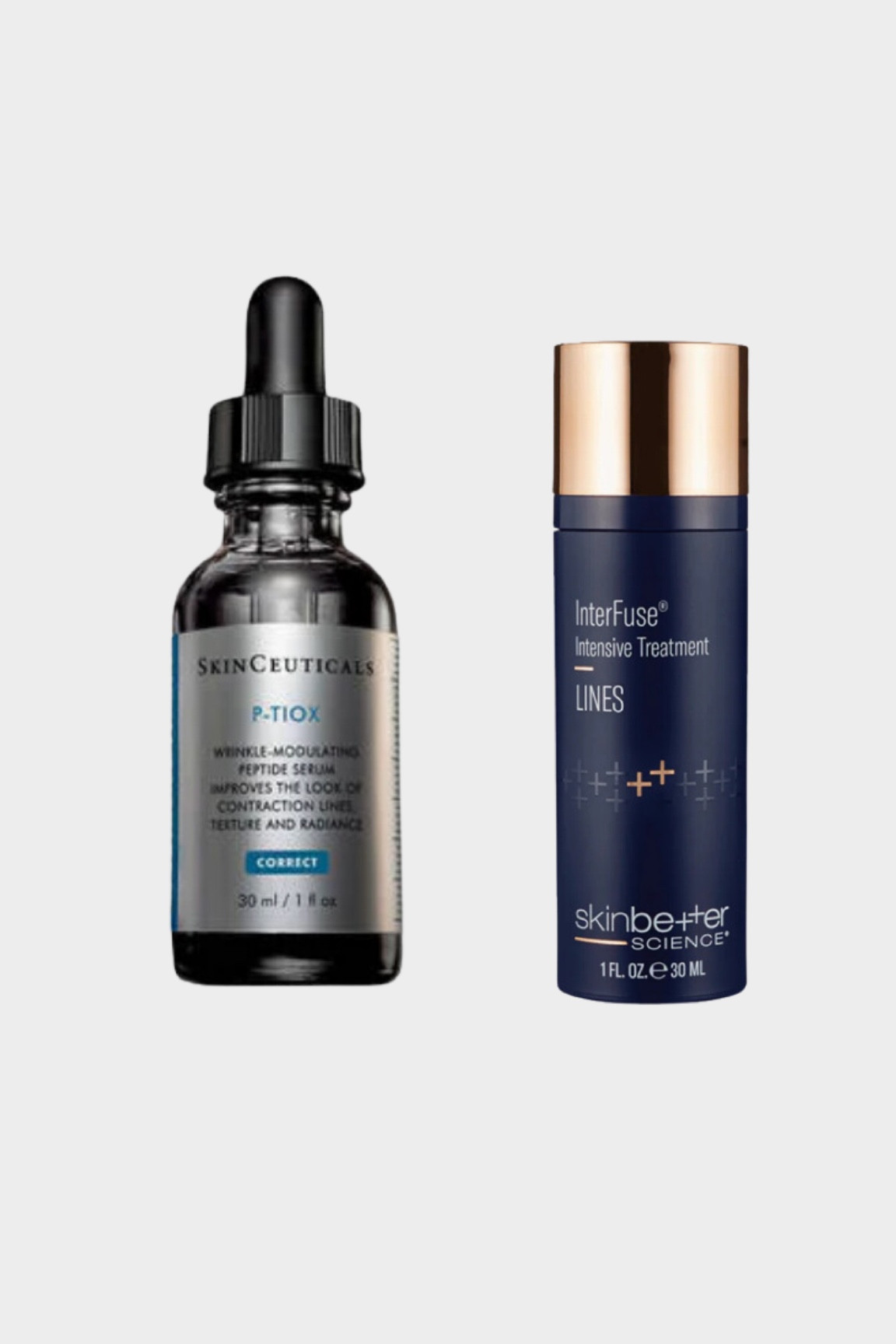 P-tiox & InterFuse lines 
I use p-tiox on my entire face and neck and I follow up with LINES around my eyes and pesky lip lines. 

#LTKStyleTip #LTKSeasonal #LTKBeauty